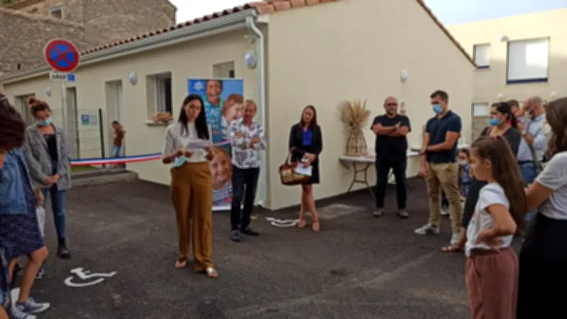 Inauguration de la micro-crèche Arbre de vie à Saint-Geniès-des-Mourgues