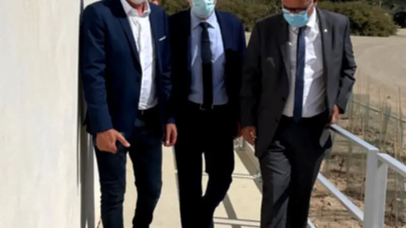 Inauguration de l'espace pédagogique des Orpellières à Sérignan