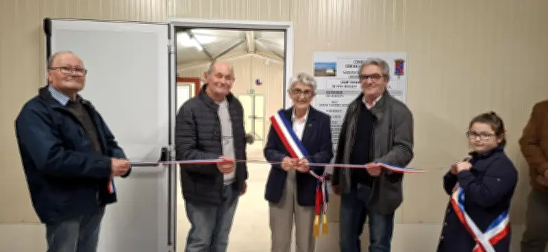 Inauguration d'un bâtiment communal pour la chasse : aboutissement d'un partenariat fructueux