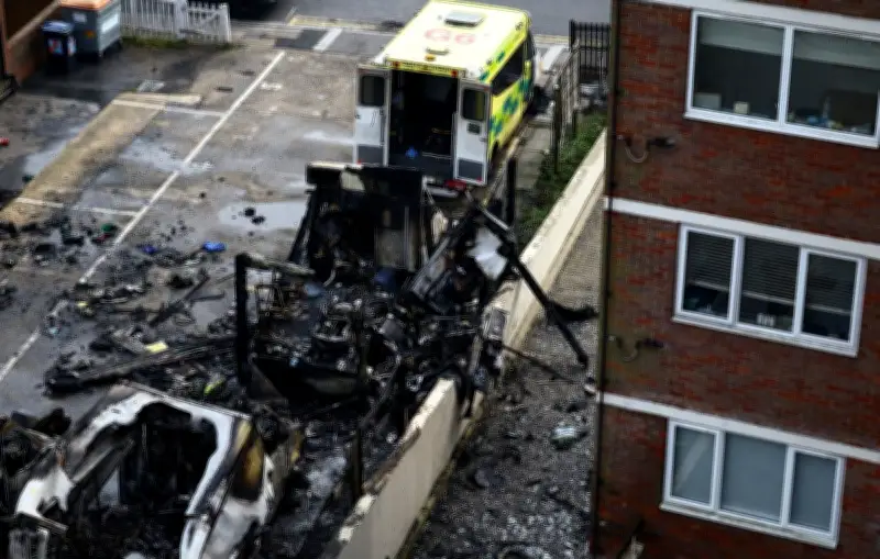 Incendie d'ambulances juives à Londres : une attaque antisémite qualifiée de crime de haine