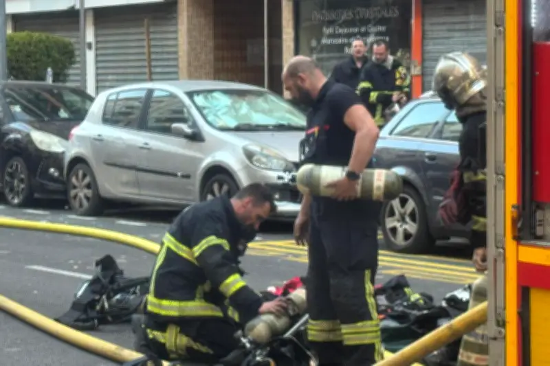 Incendie à Nice : une mère témoigne du sauvetage de sa fille de deux ans