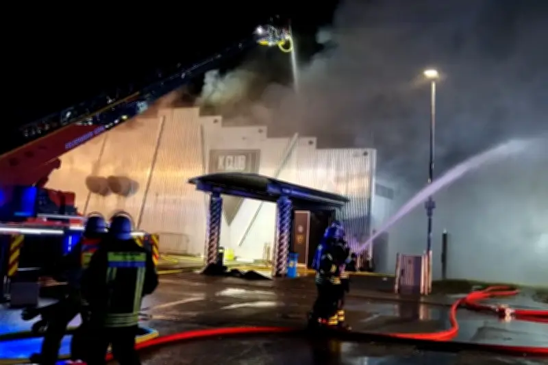 Incendie violent dans une discothèque allemande près de Strasbourg : trois blessés