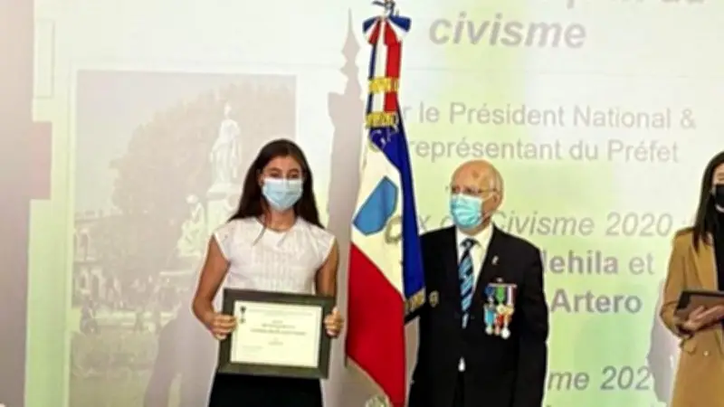 Inès Bigonnet, lycéenne, primée pour son film sur la tolérance et l'autisme