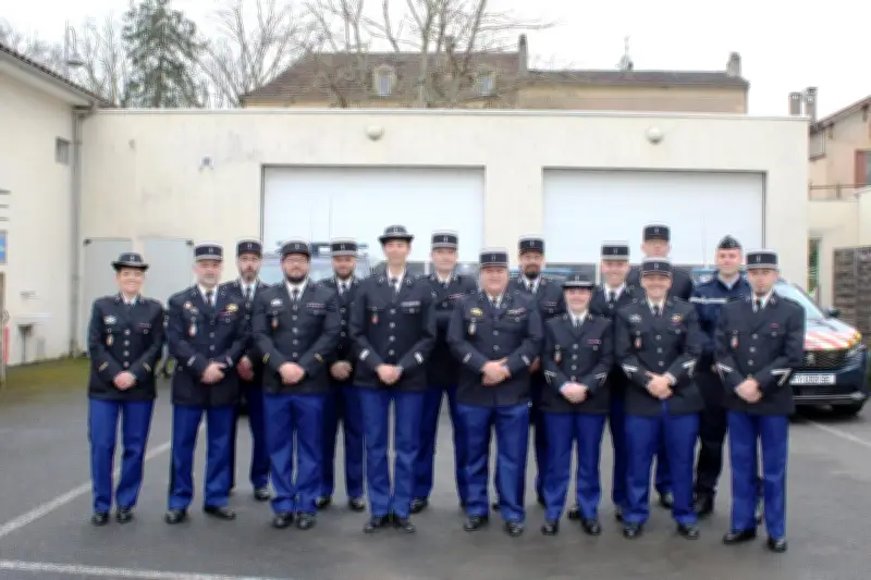 Inspection annuelle à la brigade de Lalinde : Bilan dense et changement de commandement