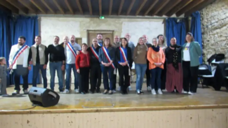 Installation de la nouvelle équipe municipale à Quarante dans l'Hérault