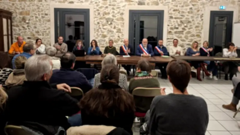 Installation de la nouvelle équipe municipale à Sainte-Croix-de-Quintillargues