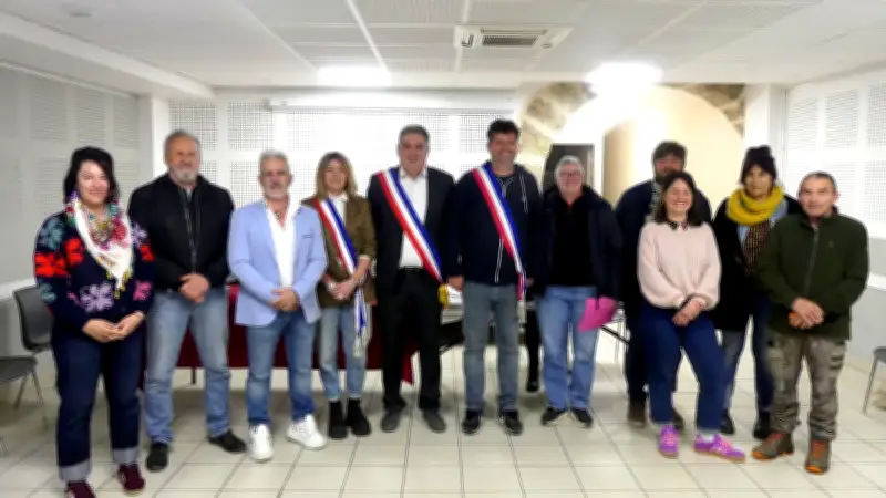 Installation du Conseil Municipal de Cazouls-d'Hérault : Jean-Pierre Thomas Élu Maire