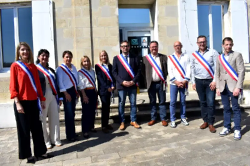 Installation du Conseil municipal du Taillan-Médoc : Éric Cabrillat élu maire pour un second mandat