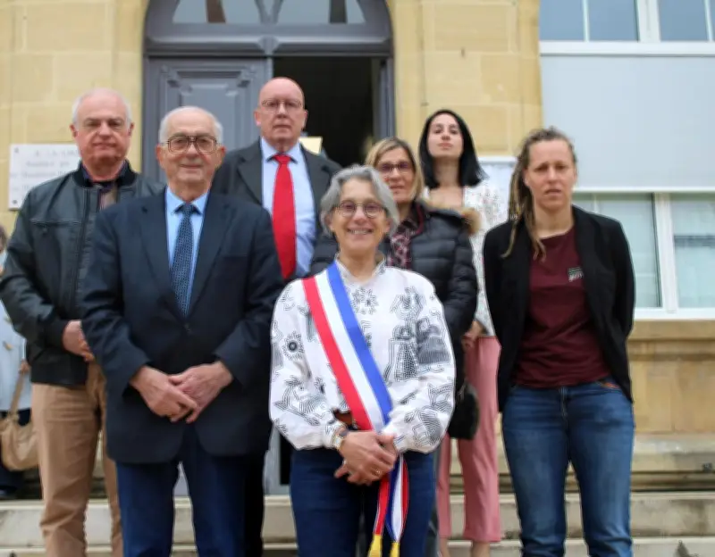 Installation du nouveau Conseil municipal de Lalinde : Maryse Gérard élue maire