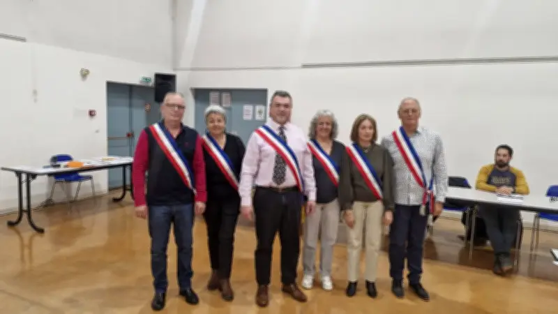 Installation officielle du nouveau conseil municipal de Vézénobres