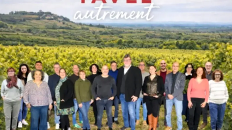 Jacques Barac présente sa liste 'Tavel Autrement' pour les municipales