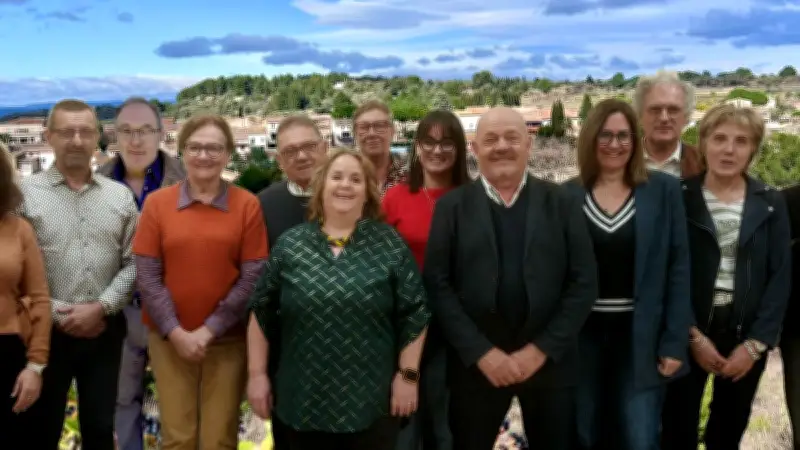 Jacques Moncouyoux présente ses colistiers pour les élections municipales d'Aumes