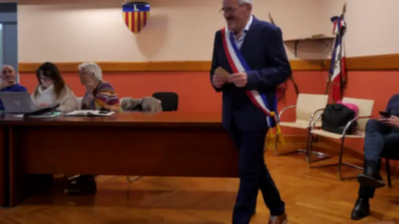 Jean François Collange investi maire de Langogne en Lozère