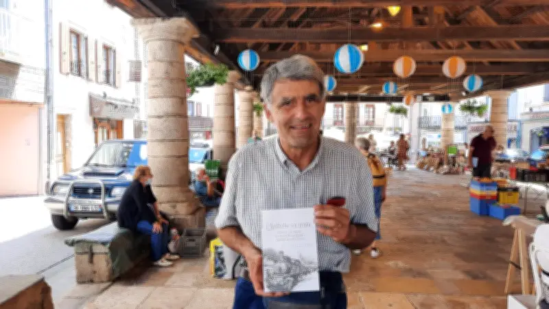 Jean-Marc Gardès célèbre Langogne dans son nouvel ouvrage sur l'Ardèche ferroviaire