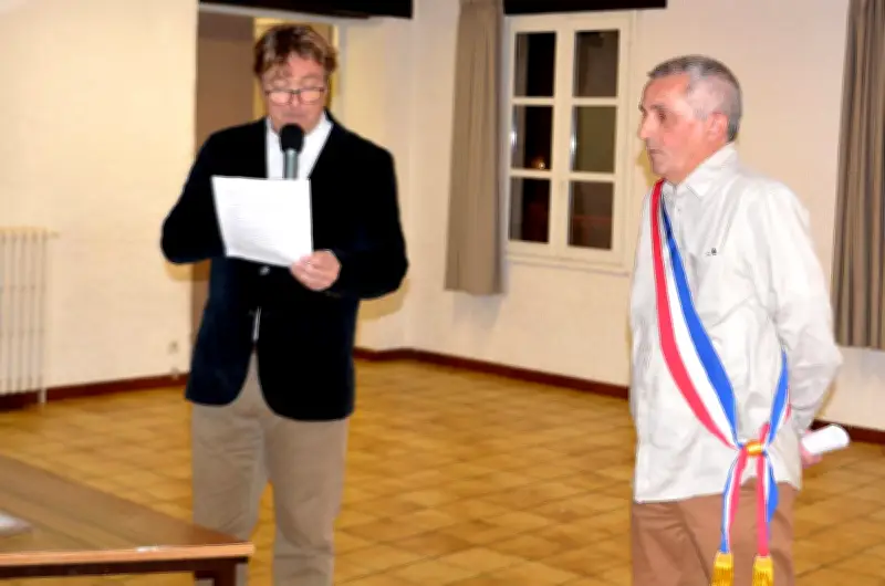 Jean-Marc Labarthe décoré pour 25 ans de service dévoué à Urcuit