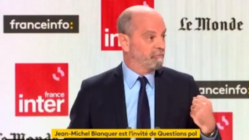 Jean-Michel Blanquer envisage la fin du masque obligatoire en classe avant l'été