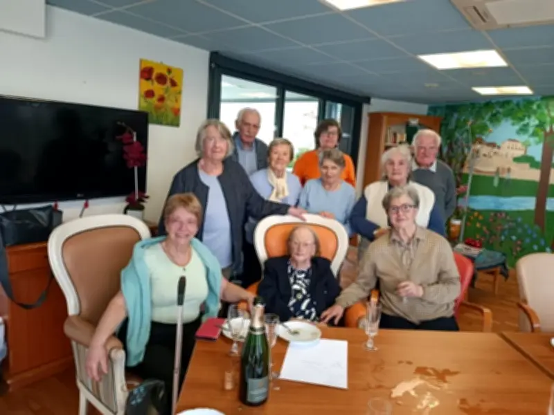 Jeanne Domecq, centenaire souletine, célèbre un siècle de vie et d'engagement associatif