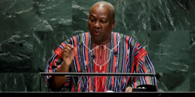 John Mahama du Ghana appelle à une reconnaissance mondiale de l'histoire de l'esclavage