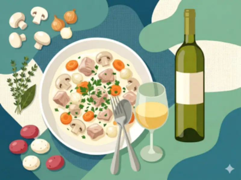 La Blanquette de Veau : Un Accord Parfait avec les Vins Blancs