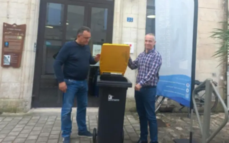La CdC du bassin de Marennes révolutionne la collecte des déchets : fin des sacs jaunes, passage au bac