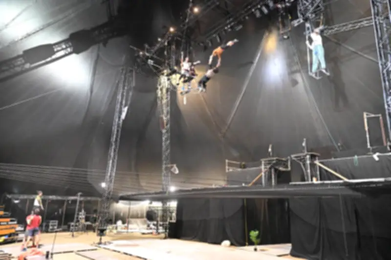 La compagnie Cirk VOST présente 'TraXXx' en sortie de résidence à Lamoura