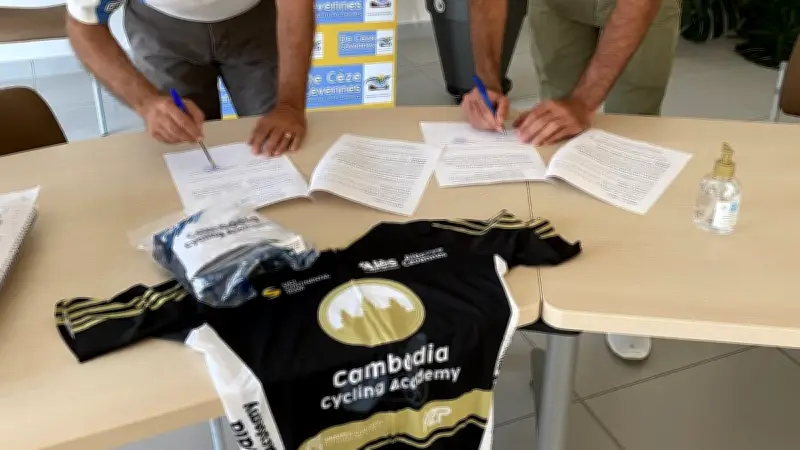 La Cèze Cévennes s'associe à une équipe cycliste pour promouvoir le vélo auprès des jeunes