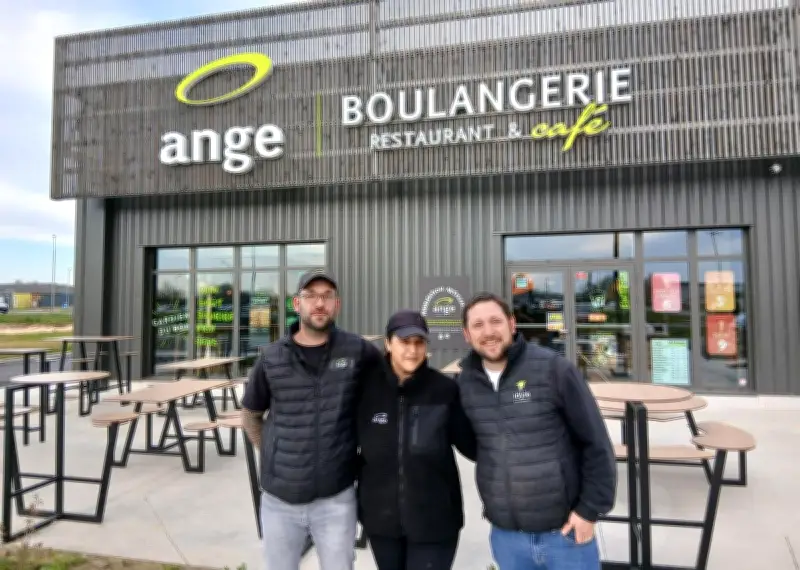 La famille Rudelin ouvre une boulangerie Ange à Creysse avec engagement local
