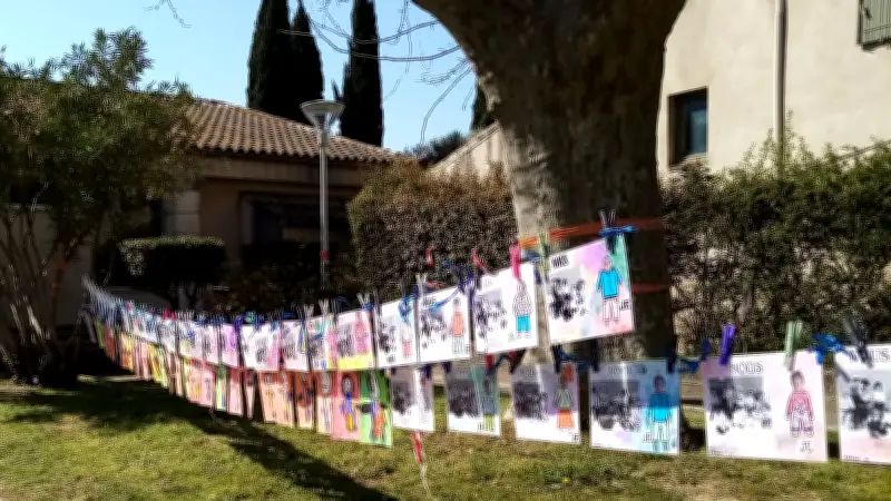 La Grande Lessive® célèbre 20 ans d'art éphémère à Générac