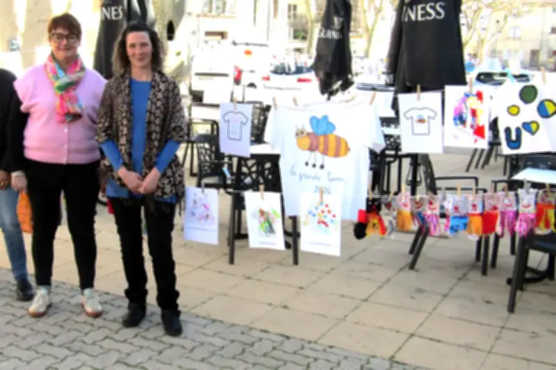 « La Grande Lessive » illumine Ginasservis avec son exposition éphémère annuelle