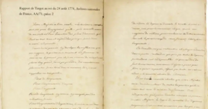 La lettre de Turgot à Louis XVI exposée à Bercy, un plaidoyer historique contre le gaspillage
