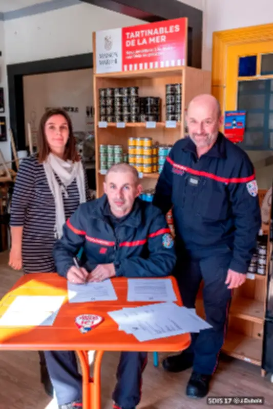 La Maison Marthe signe avec le Sdis 17 pour former ses agents pompiers volontaires