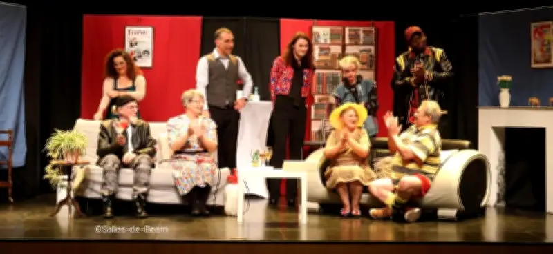 La pièce « L'Annonce » présentée au foyer rural par Chalosse Tursan en Scènes