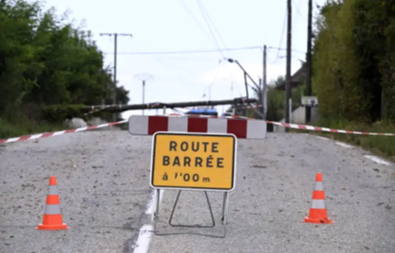 La RN20 rouvre avec restrictions après un éboulement majeur entre France et Andorre