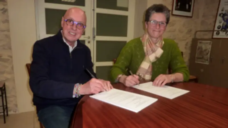 La Roque-sur-Cèze : signature d'une convention pour la réouverture des cascades du Sautadet