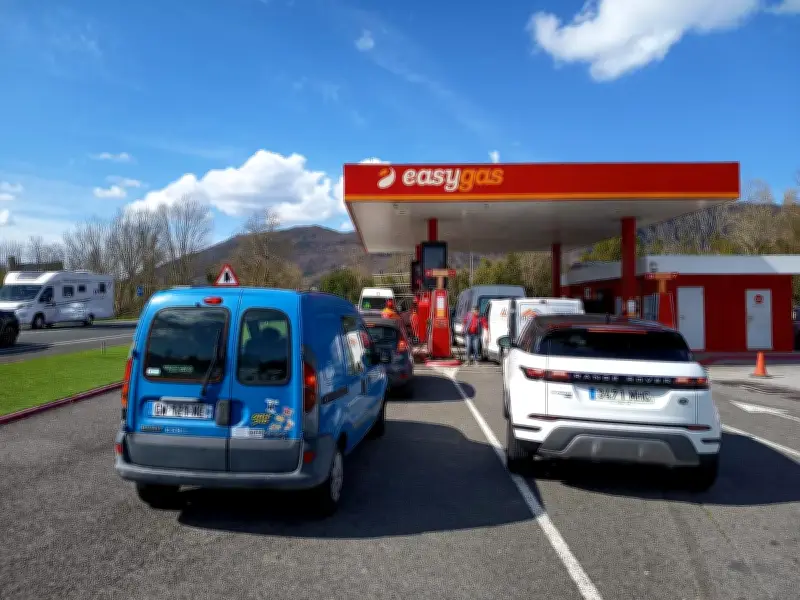 La ruée vers l'essence à la frontière franco-espagnole après la guerre au Moyen-Orient