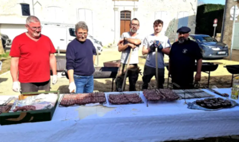 La tradition du repas campagnard perdure à Laplume avec 190 convives