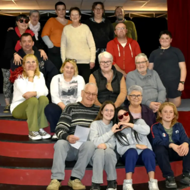 La troupe Les Gardons présente son spectacle 2026 sur l'amour à Gardonne