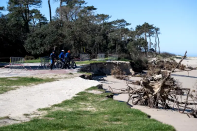 La Vélodyssée face à l'érosion : une véloroute menacée par le recul du littoral