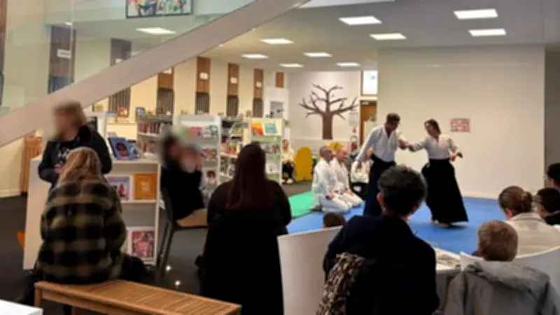 L'aïkido illumine la médiathèque de Sauvian lors du festival Mangamania