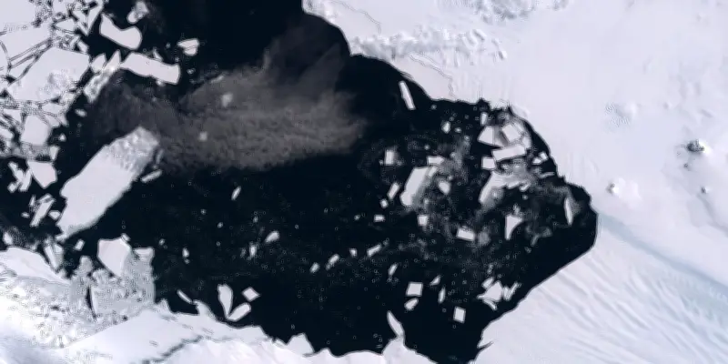 L'Antarctique transformé par le dérèglement climatique : pluies accrues et fonte des glaces
