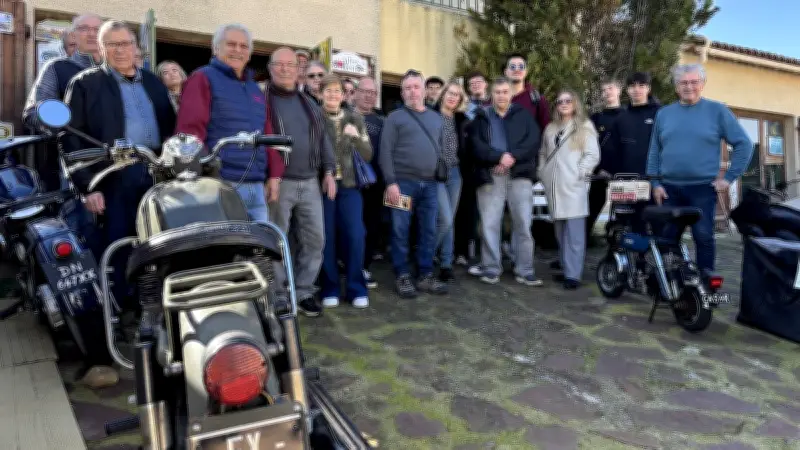L'association 4A visite le musée Chapy lors d'une sortie conviviale en Hérault