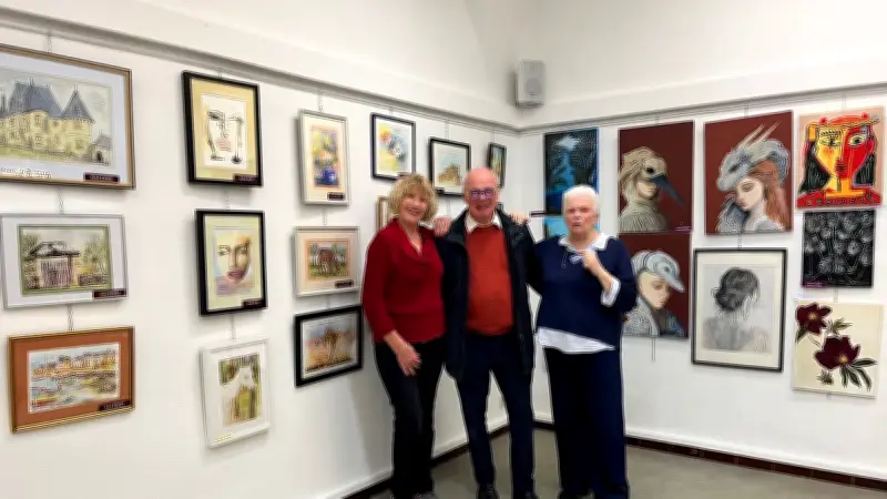 L'association Visa 2000 expose ses œuvres artistiques à l'espace Chamson d'Alès