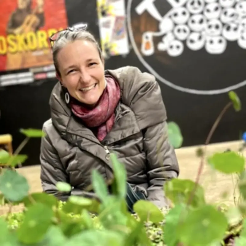 Laurence Bolling transforme son exploitation bio en espace créatif à Cambo-les-Bains