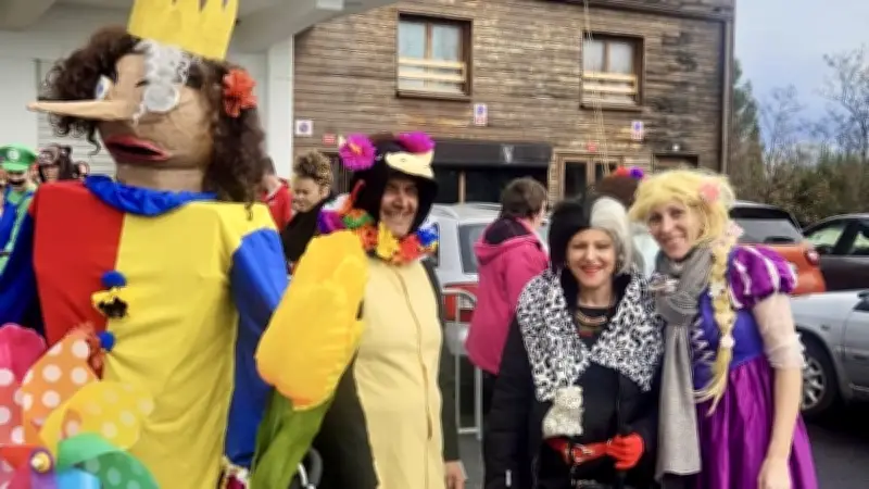 Le carnaval de Ceyras renaît après dix ans d'absence sous une pluie festive