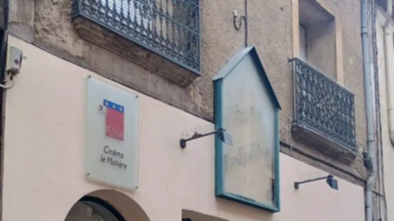 Le cinéma Le Molière à Pézenas rouvre après des infiltrations d'eau