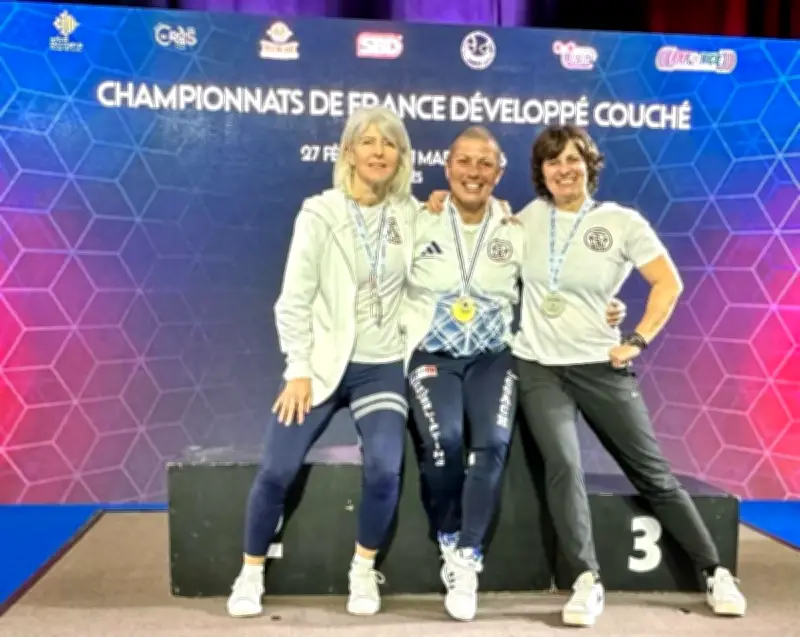 Le club cubzaguais triomphe aux championnats de France de développé-couché