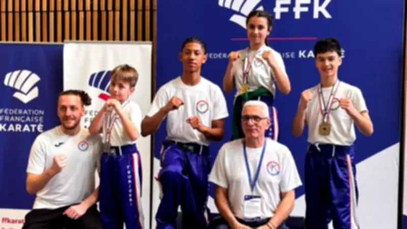 Le club Tsuki Geri de Magalas triomphe aux championnats de France de karaté