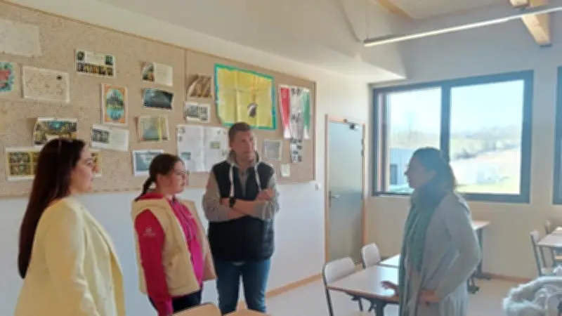 Le collège du Larzac ouvre ses portes aux futurs élèves de sixième