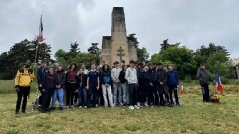 Le collège Henri-Bourrillon clôture son année mémorielle avec l'ONACVG