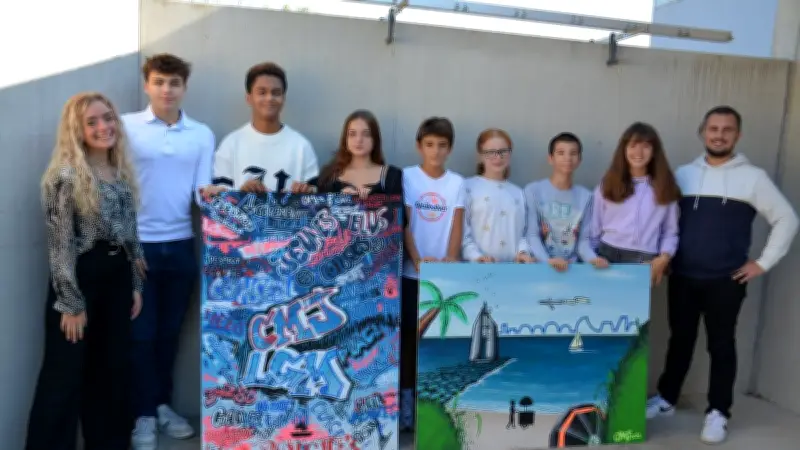 Le Conseil Municipal des Jeunes de La Grande-Motte clôt son mandat par un projet artistique de graff